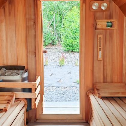 chalet Faro Durbuy, vakantiehuis met sauna jacuzzi en zwembad huren in de Ardennen