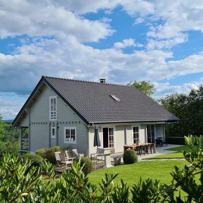 luxe houten chalet huren in de Ardennen - Chalet Faro Durbuy